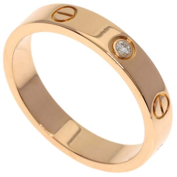 Cartier Jewelry - CARTIER Authentic 18k Gold Diamond Love Ring #56